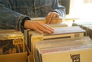 DUST IN THE GROOVE RECORD SHOP Image Photo